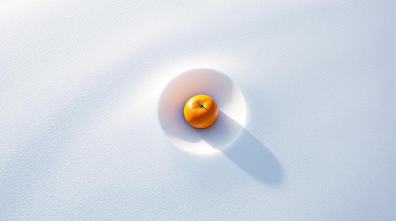 雪中橙